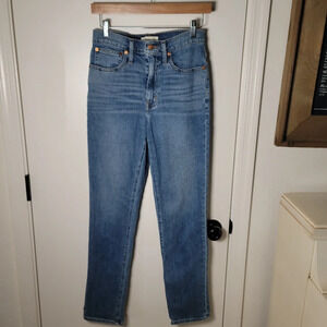 Madewell The High Rise Slim Boy Jeans | High Rise Jeans | Size 25